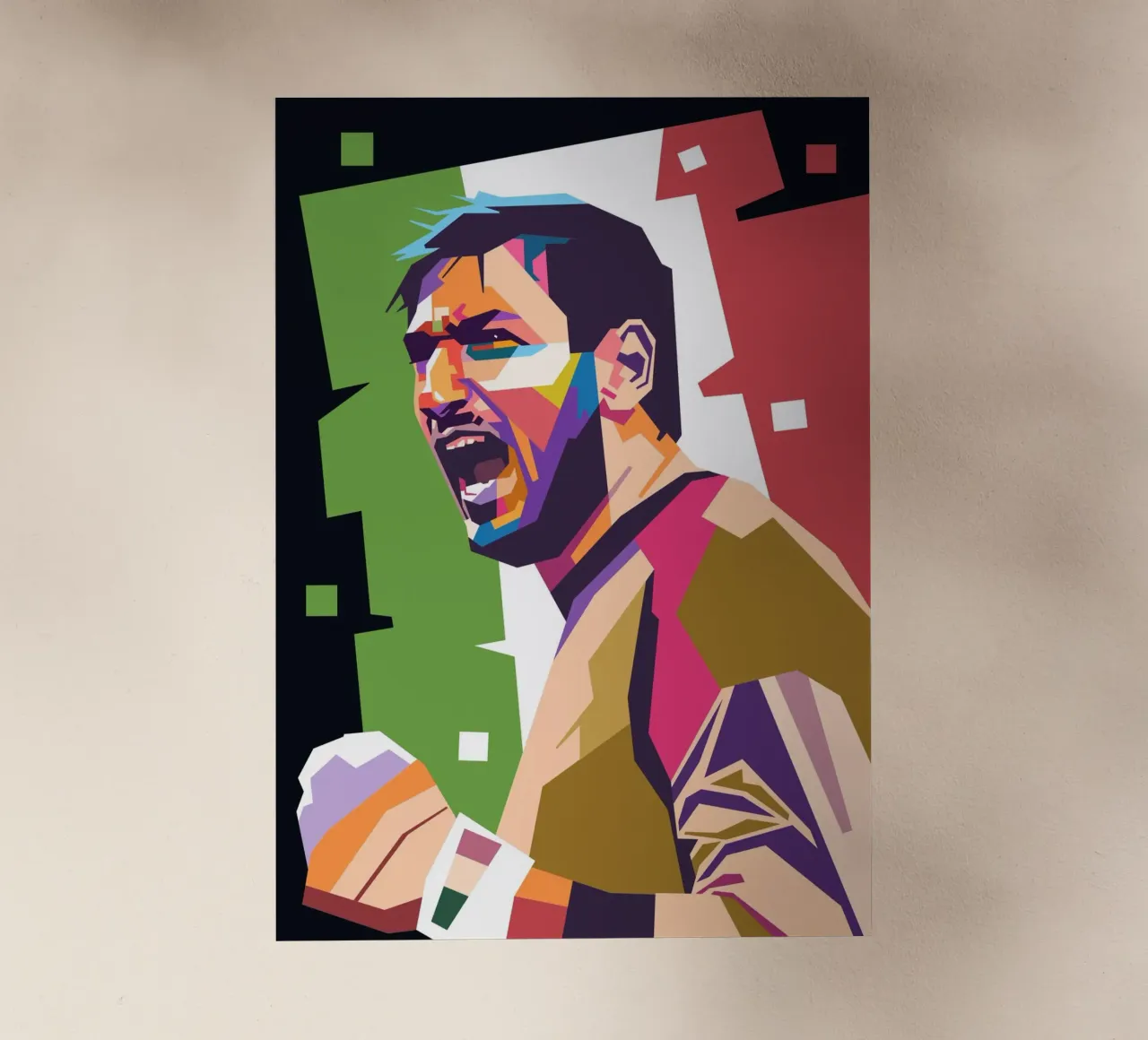 Donnarumma icona del calcio pellicola backlit da Hantamrata