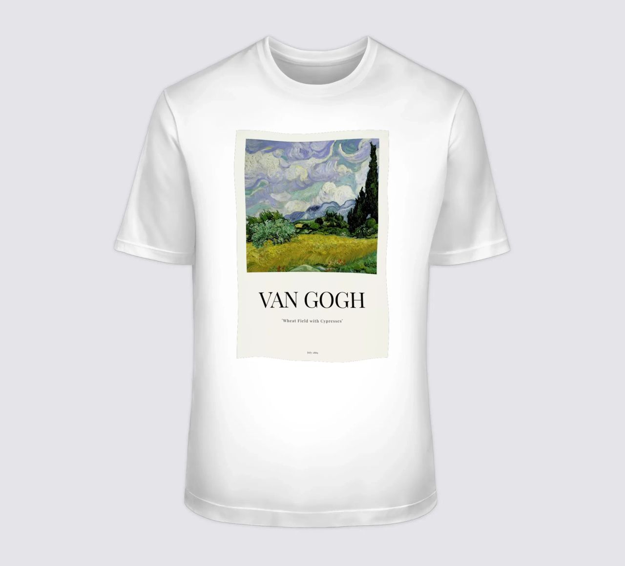 van Gogh - Wheat Field with Cypresses t-shirt by ARTOTHEK