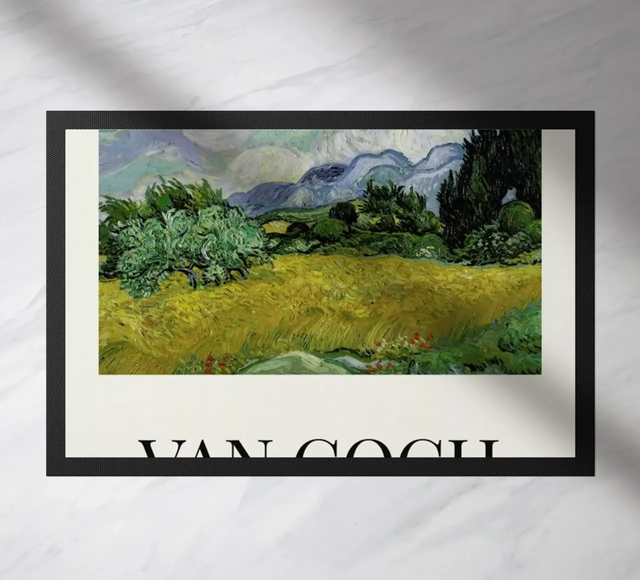 van Gogh - Wheat Field with Cypresses zerbino da ARTOTHEK