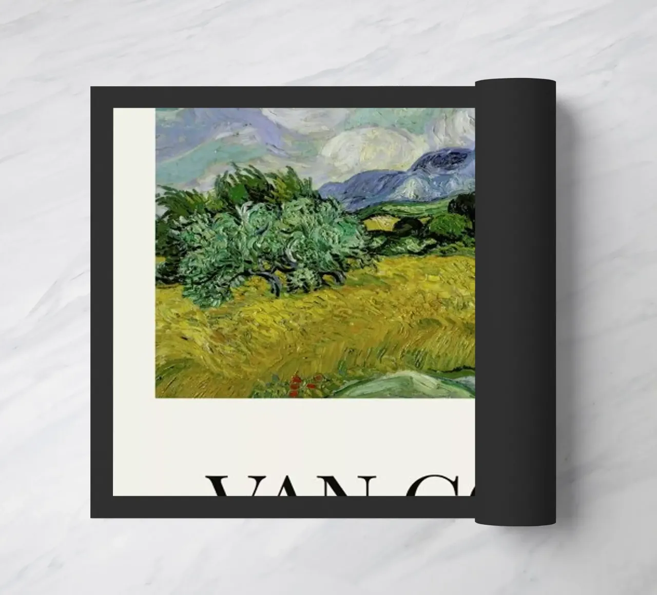 van Gogh - Wheat Field with Cypresses zerbino da ARTOTHEK