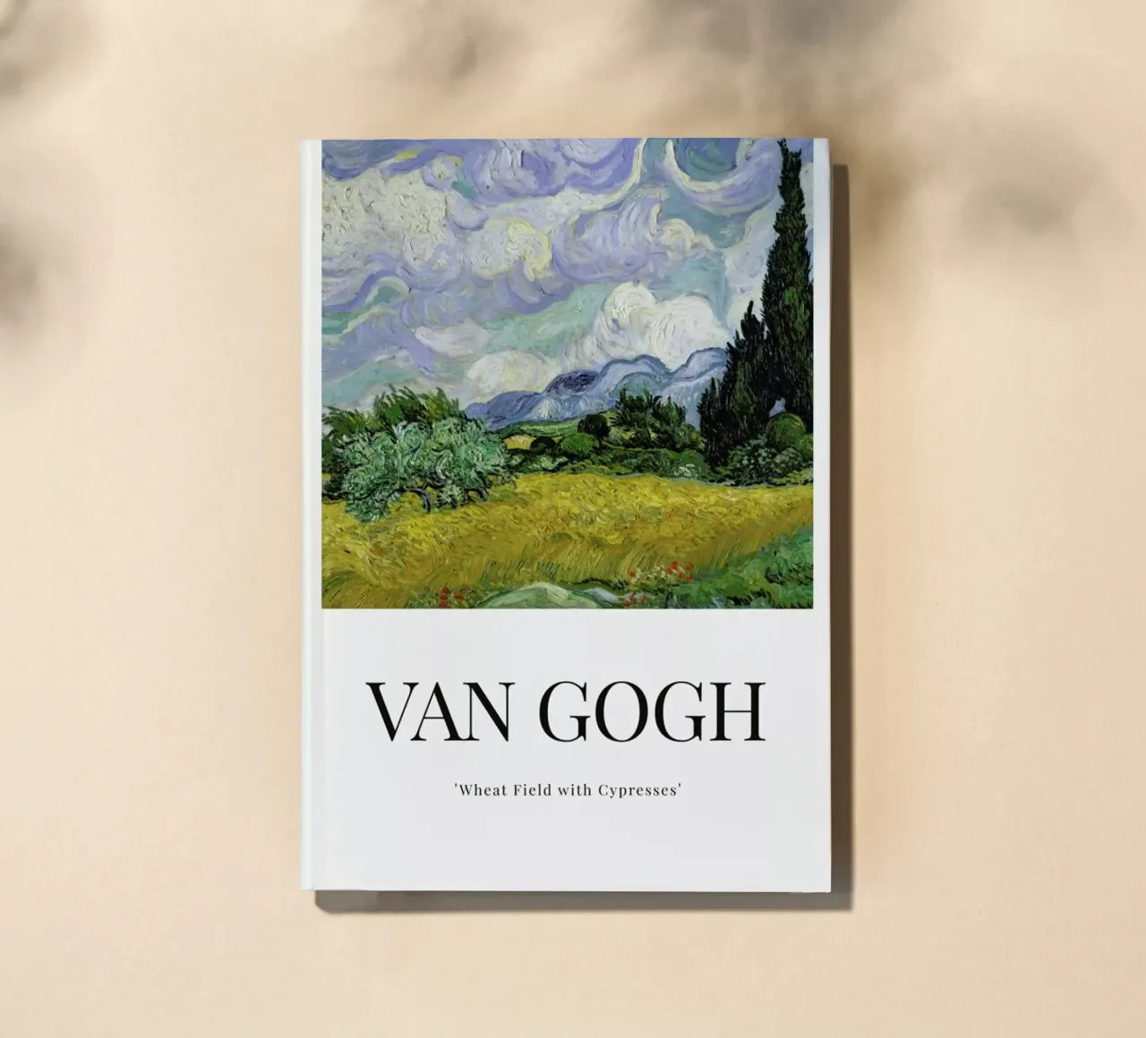 van Gogh - Wheat Field with Cypresses notebook by ARTOTHEK