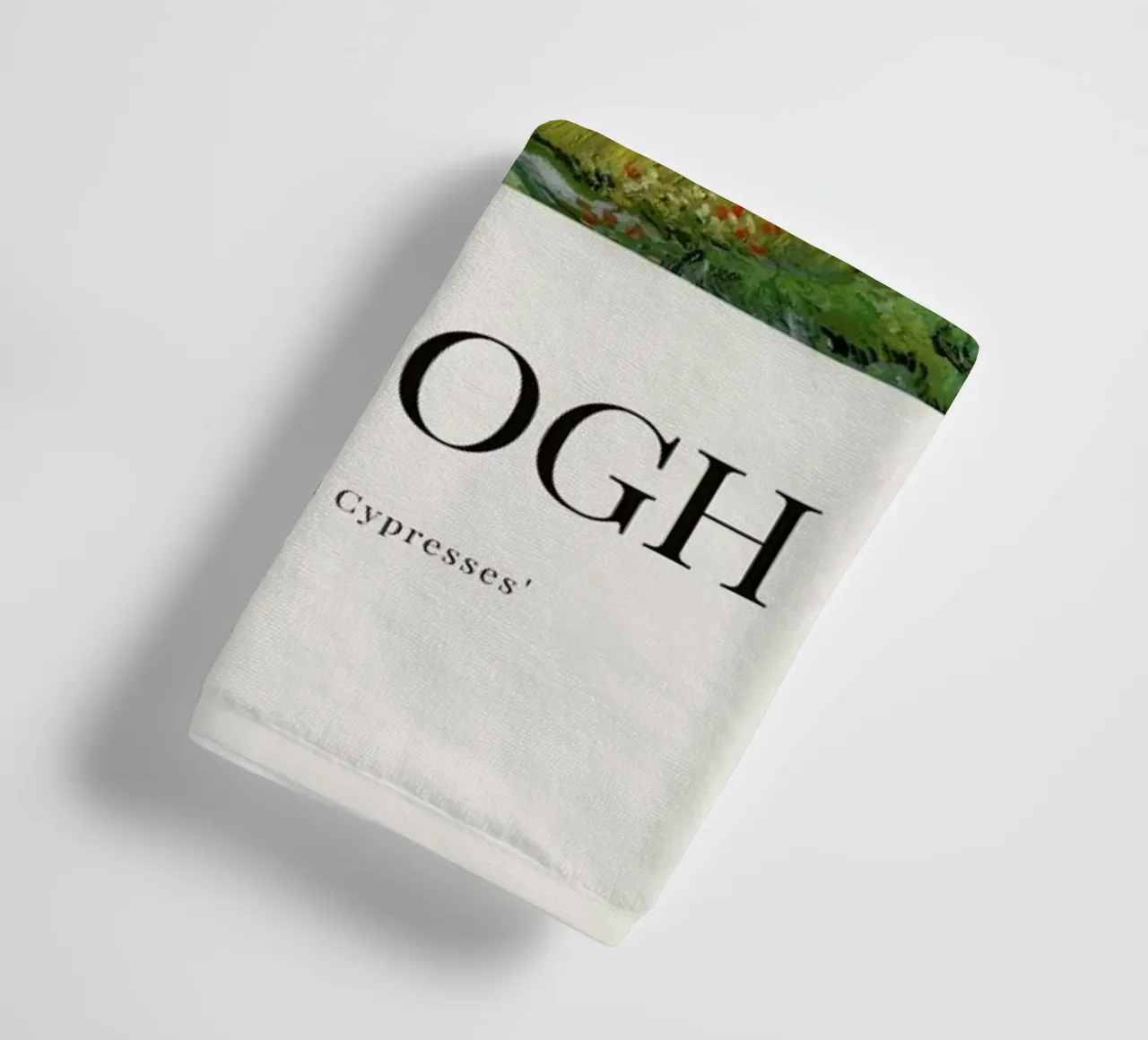 van Gogh - Wheat Field with Cypresses asciugamano da bagno da ARTOTHEK