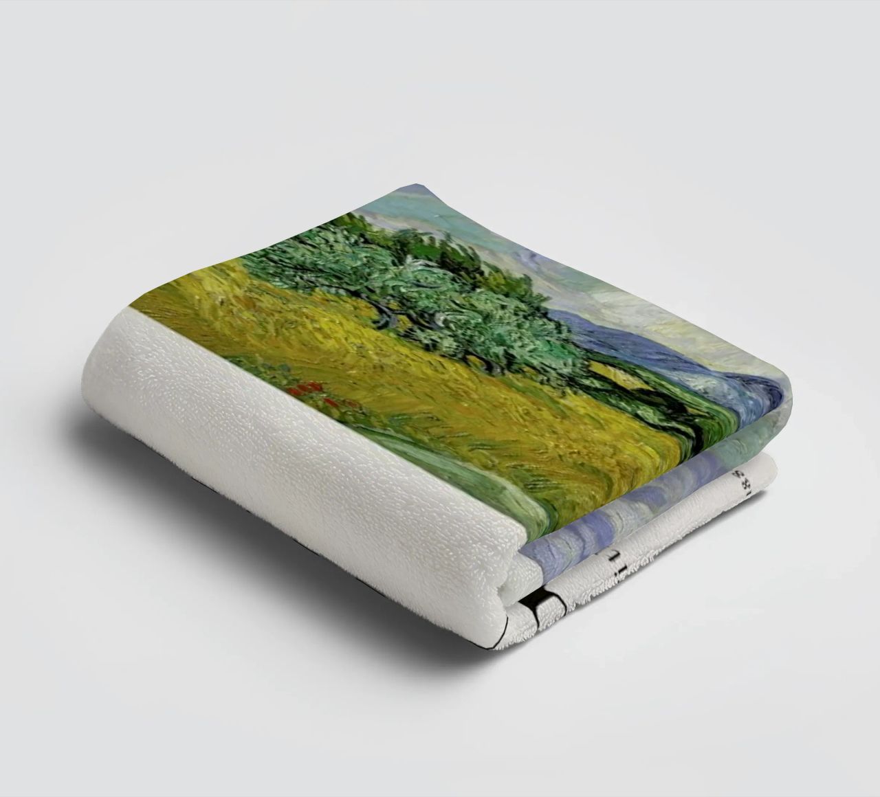 van Gogh - Wheat Field with Cypresses towel by ARTOTHEK