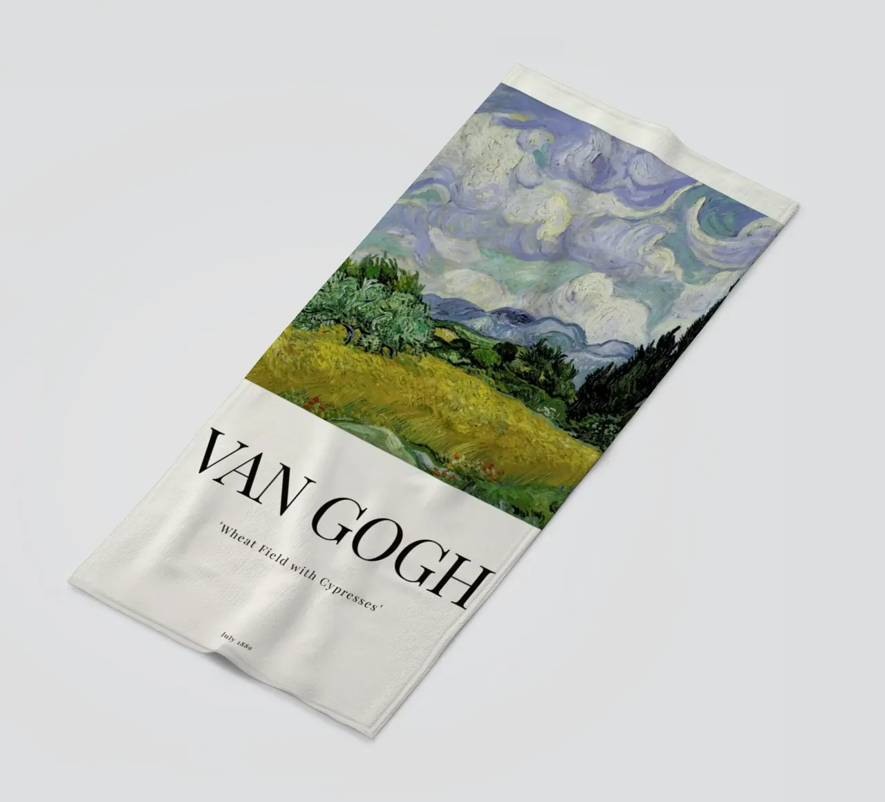 van Gogh - Wheat Field with Cypresses telo mare da ARTOTHEK