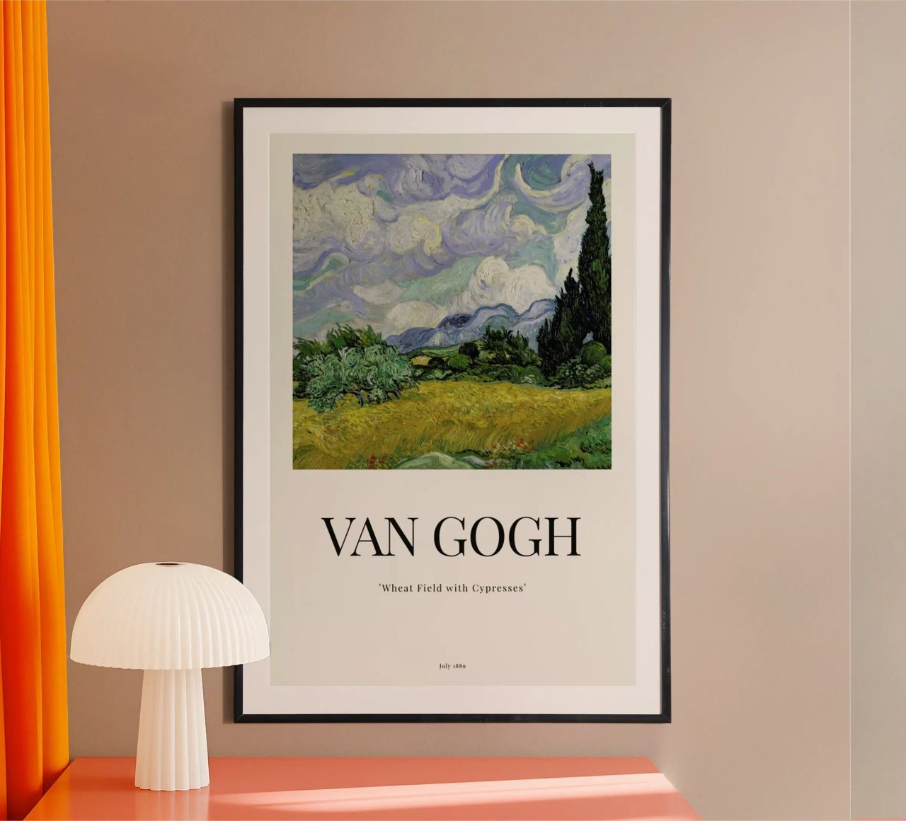 van Gogh - Wheat Field with Cypresses poster by ARTOTHEK