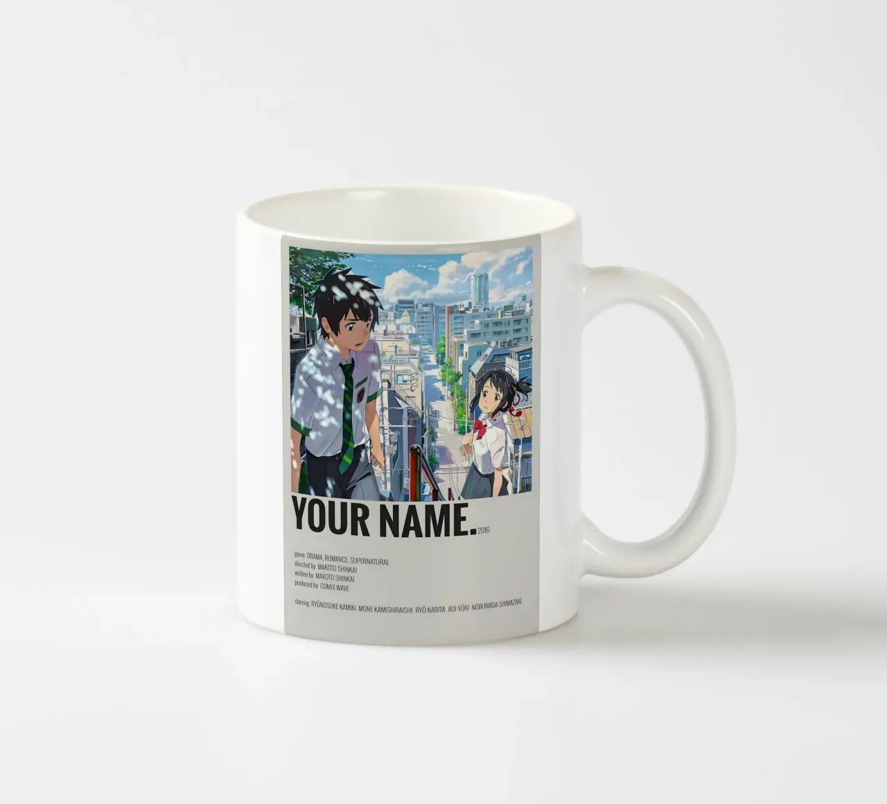 YOUR NAME. 2016 tazza in ceramica da Totoya