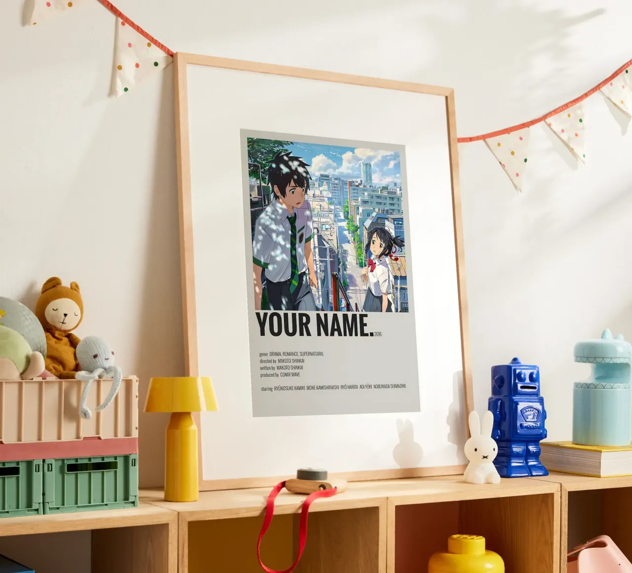 YOUR NAME. 2016 carta hahnemühle da Totoya