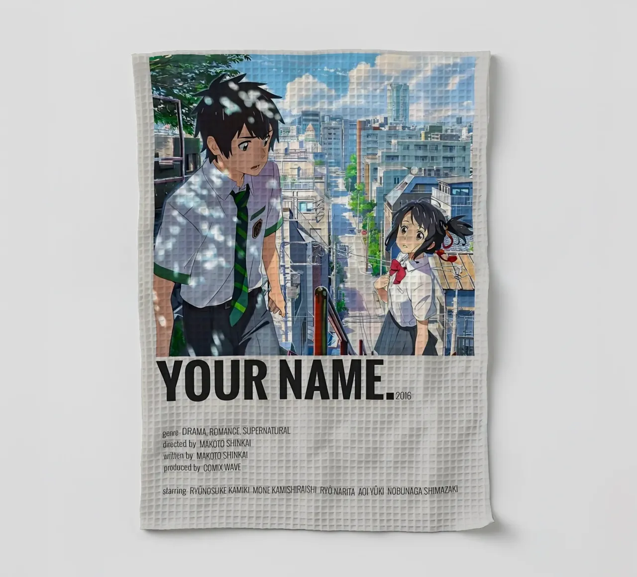 YOUR NAME. 2016 canovaccio da cucina da Totoya
