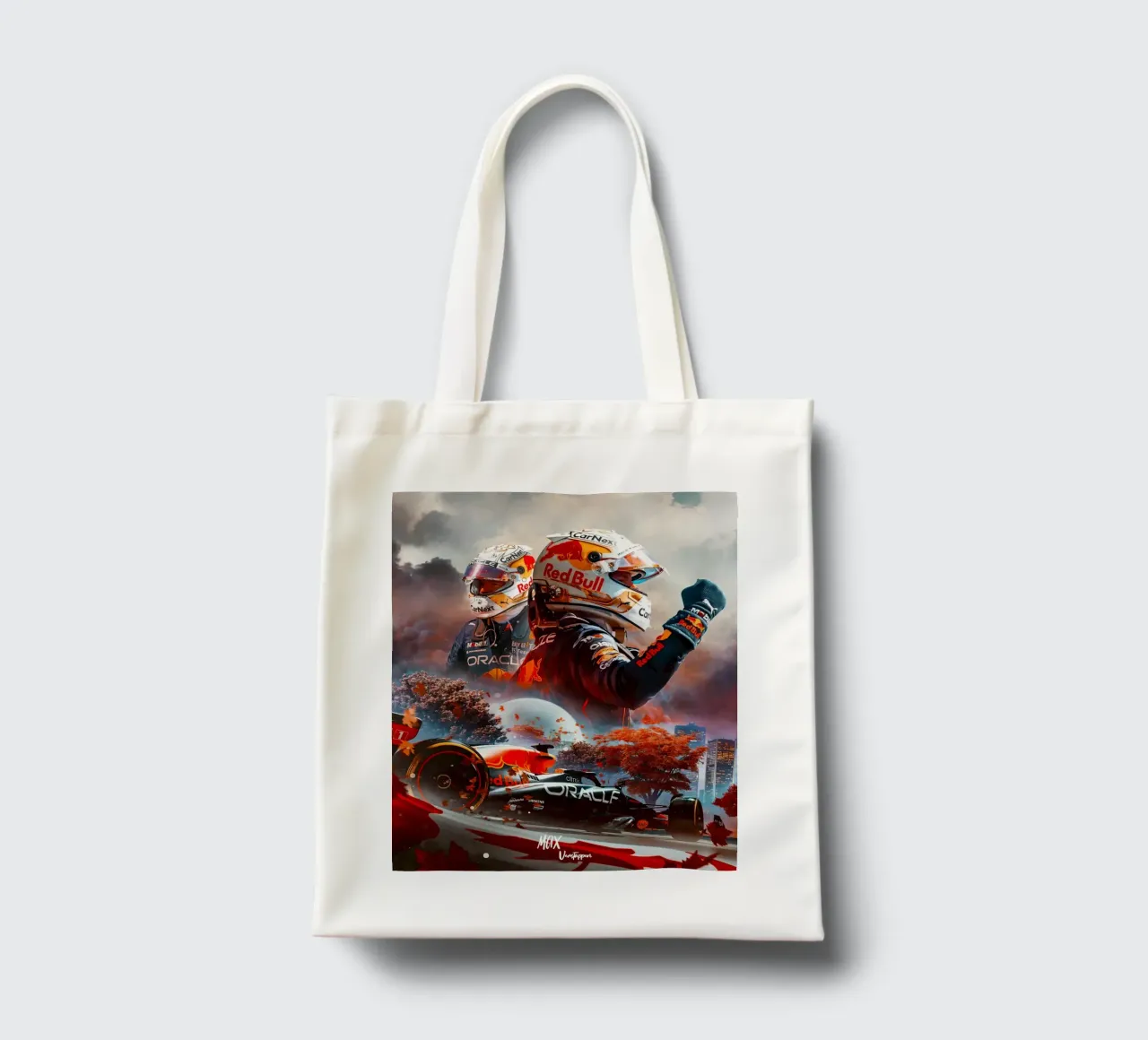 Max Verstapen borsa in juta da Agus Creative