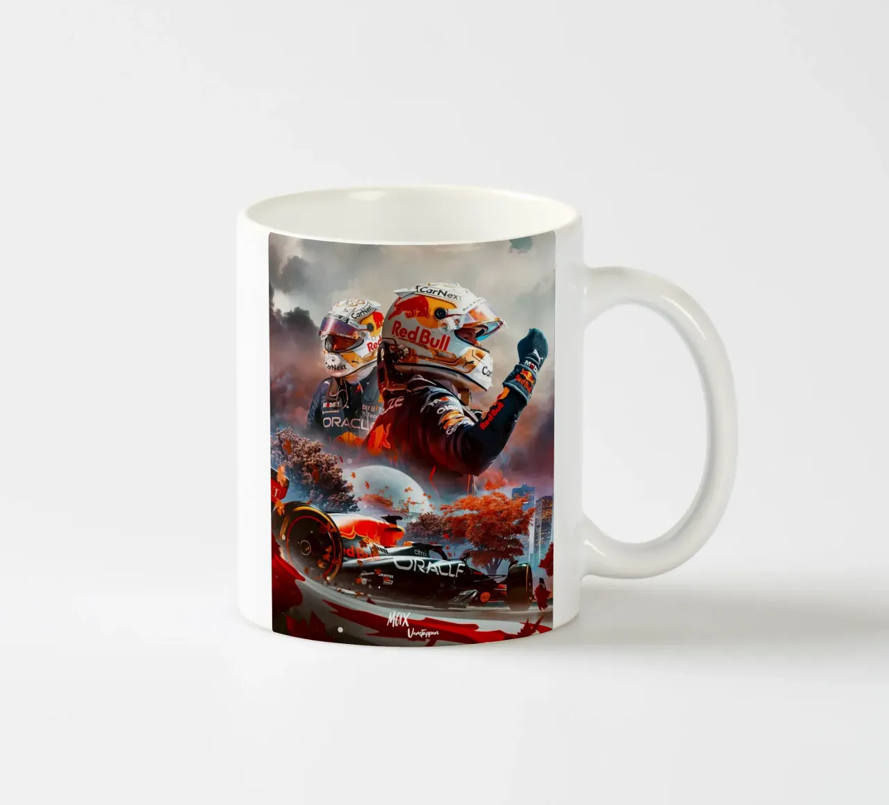 Max Verstapen tazza in ceramica da Agus Creative
