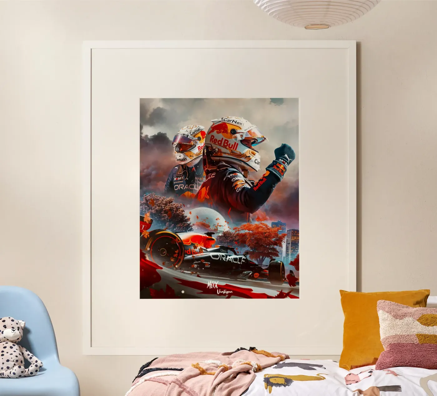 Max Verstapen poster da Agus Creative