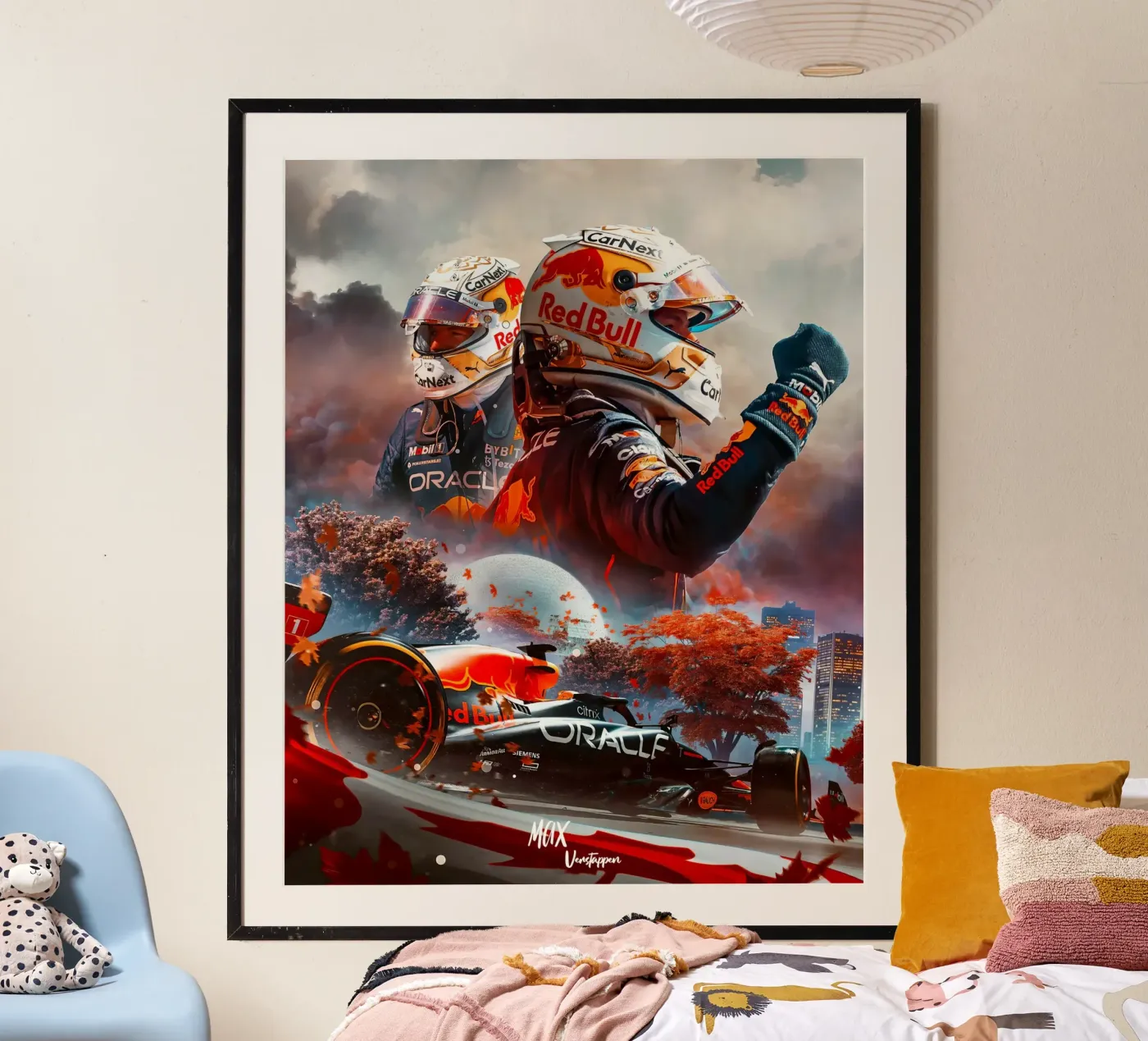 Max Verstapen poster da Agus Creative