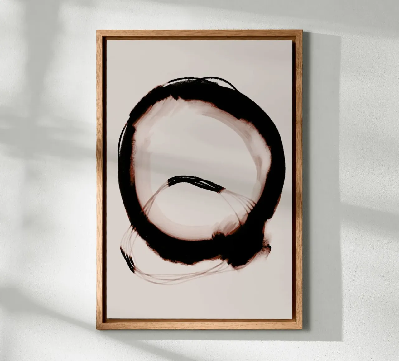 Coffee No 1 canvas met Baklijst van treechild