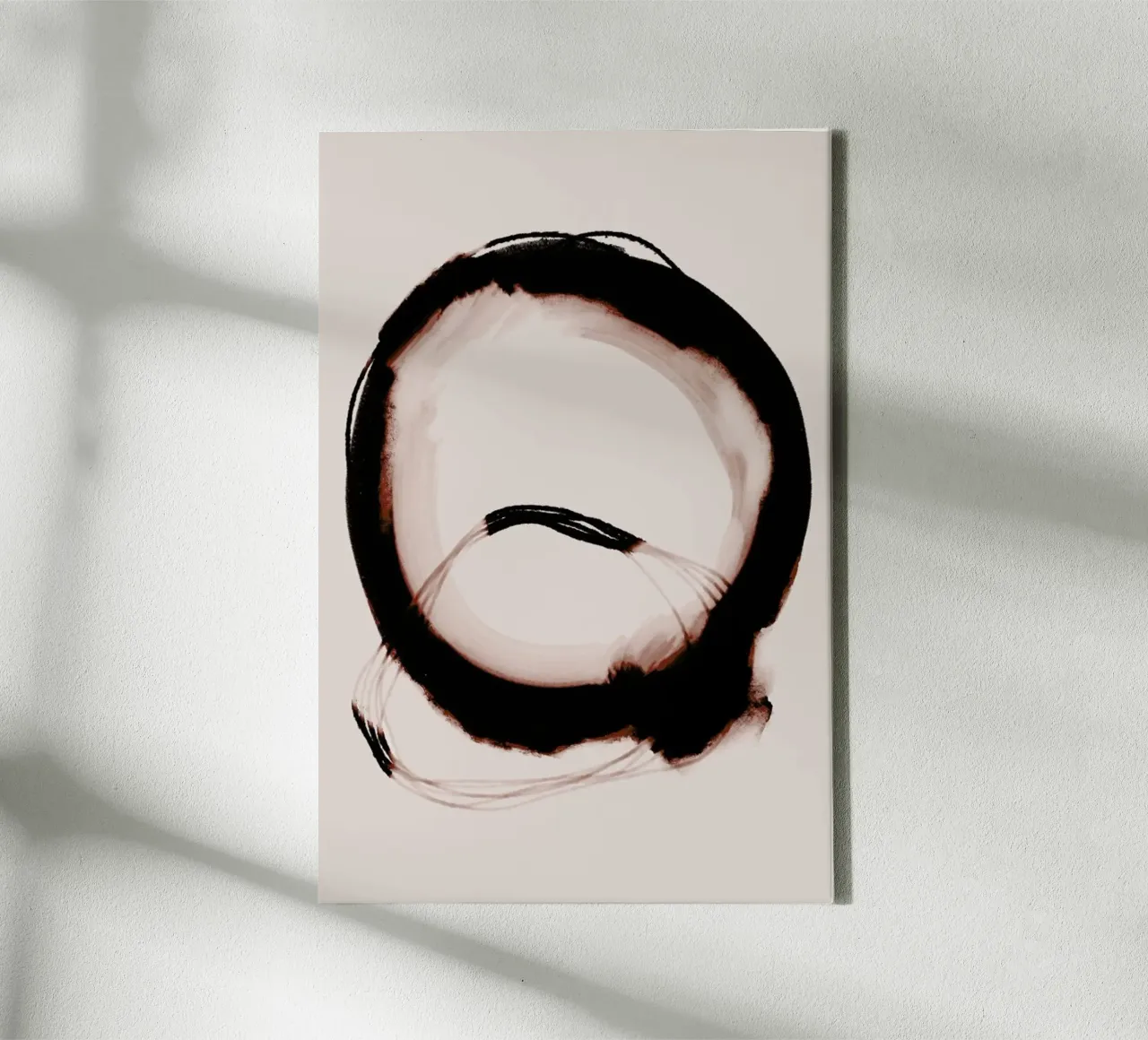 Coffee No 1 canvas met Baklijst van treechild