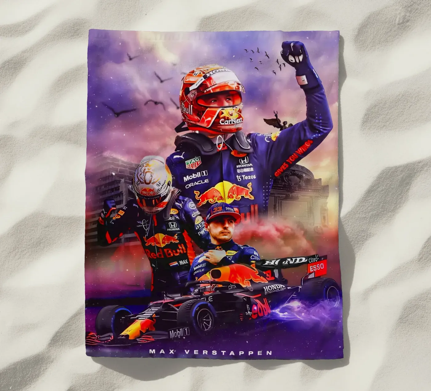 Max Verstappen telo mare da Agus Creative