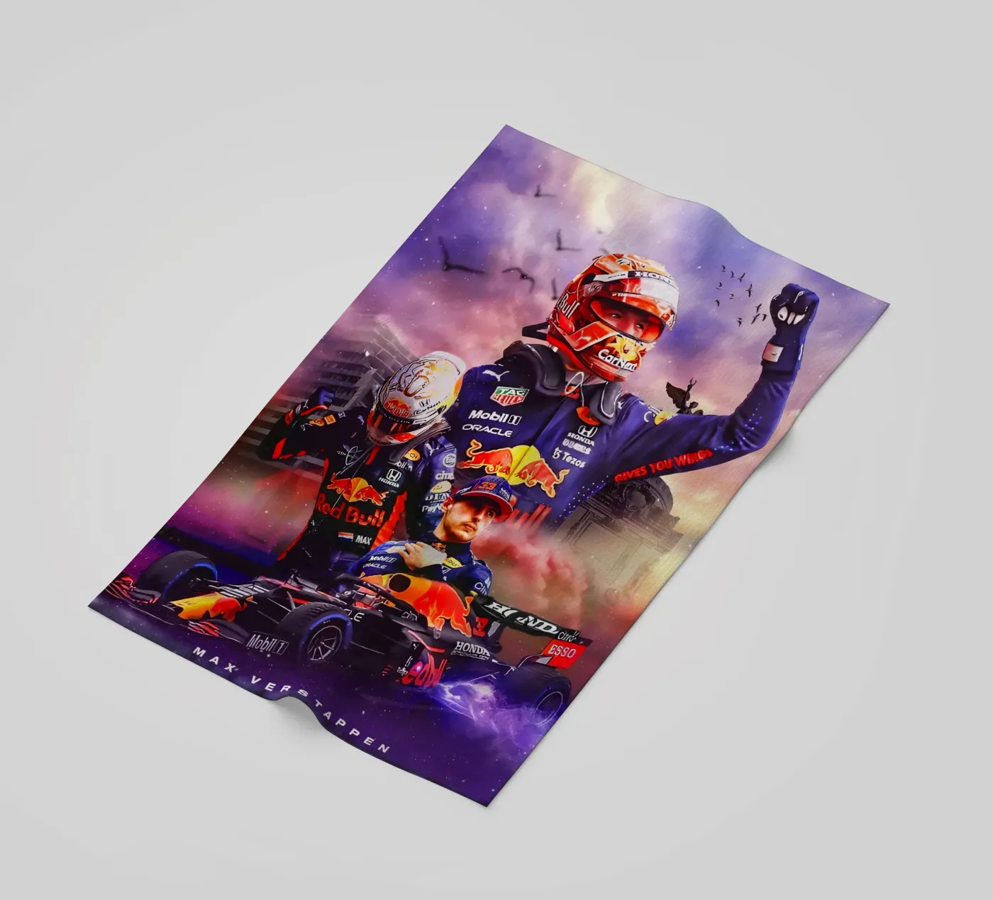 Max Verstappen telo mare da Agus Creative