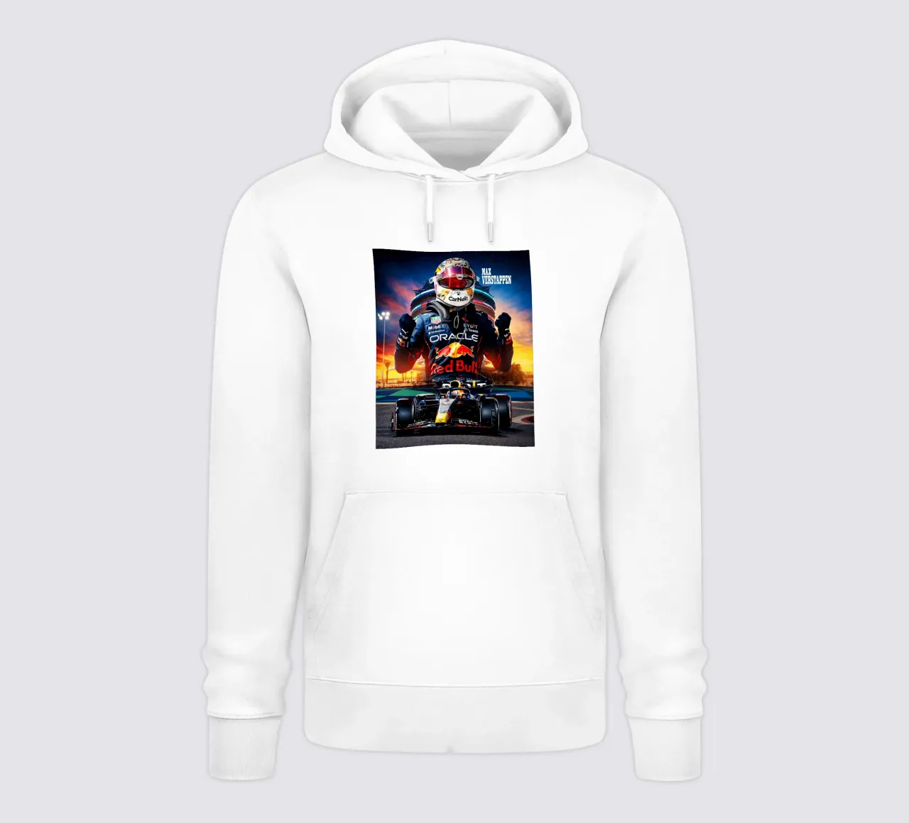 Max Verstappen felpa con cappuccio da Agus Creative