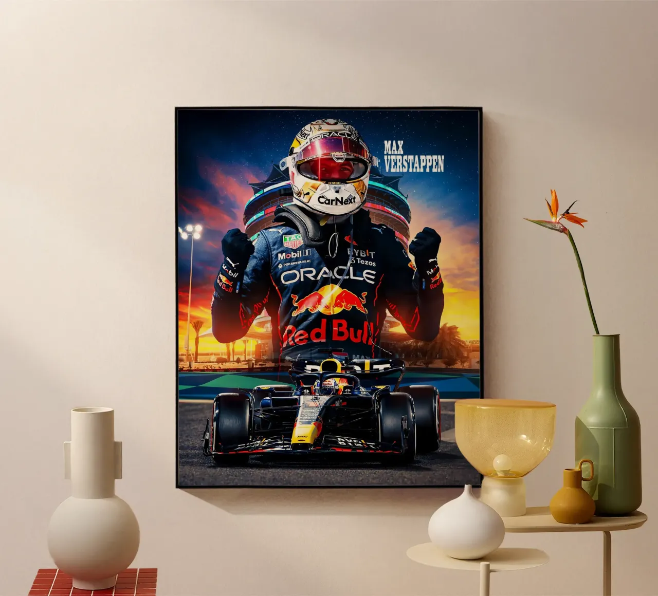 Max Verstappen plexiglass da Agus Creative