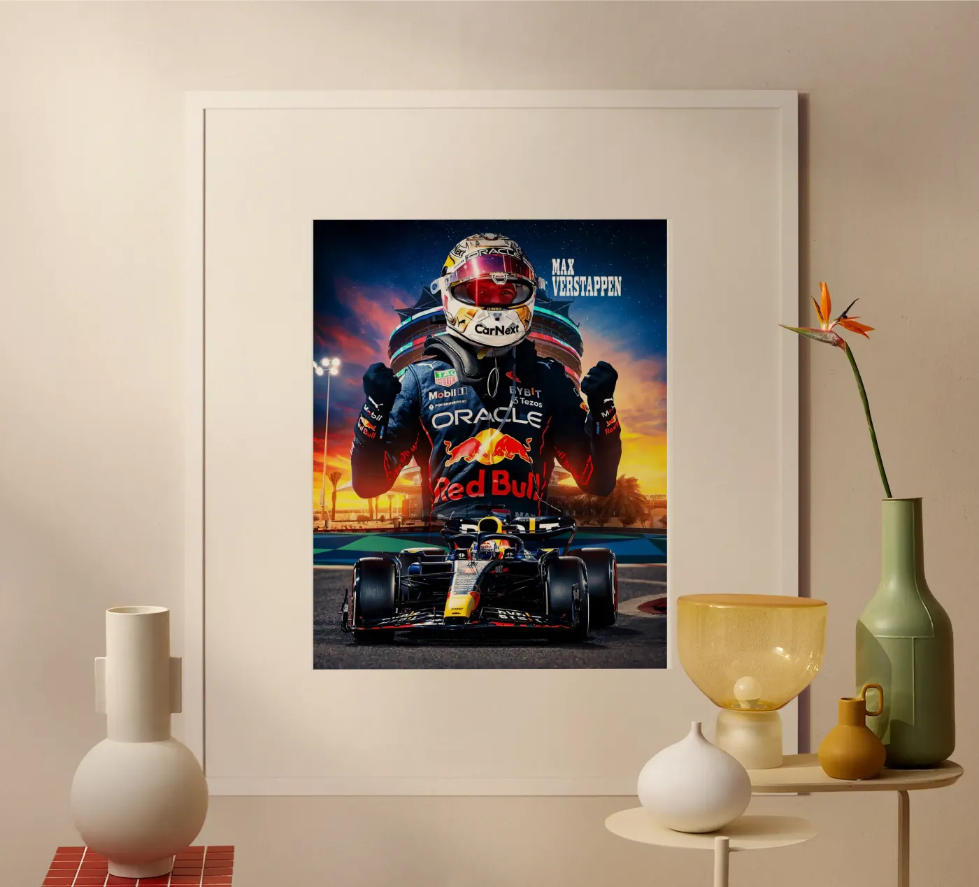 Max Verstappen poster da Agus Creative
