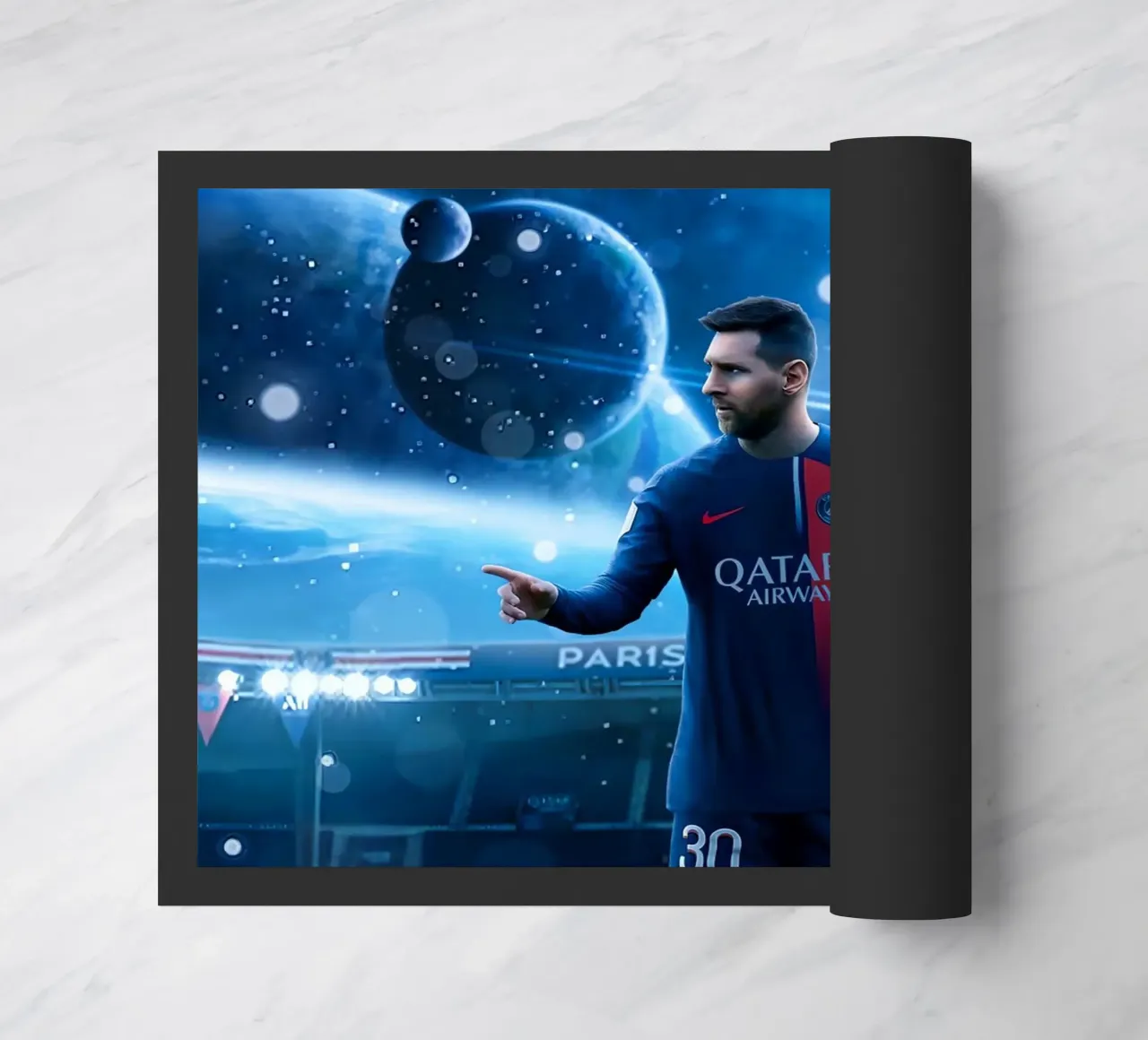 Lionel Messi zerbino da Agus Creative