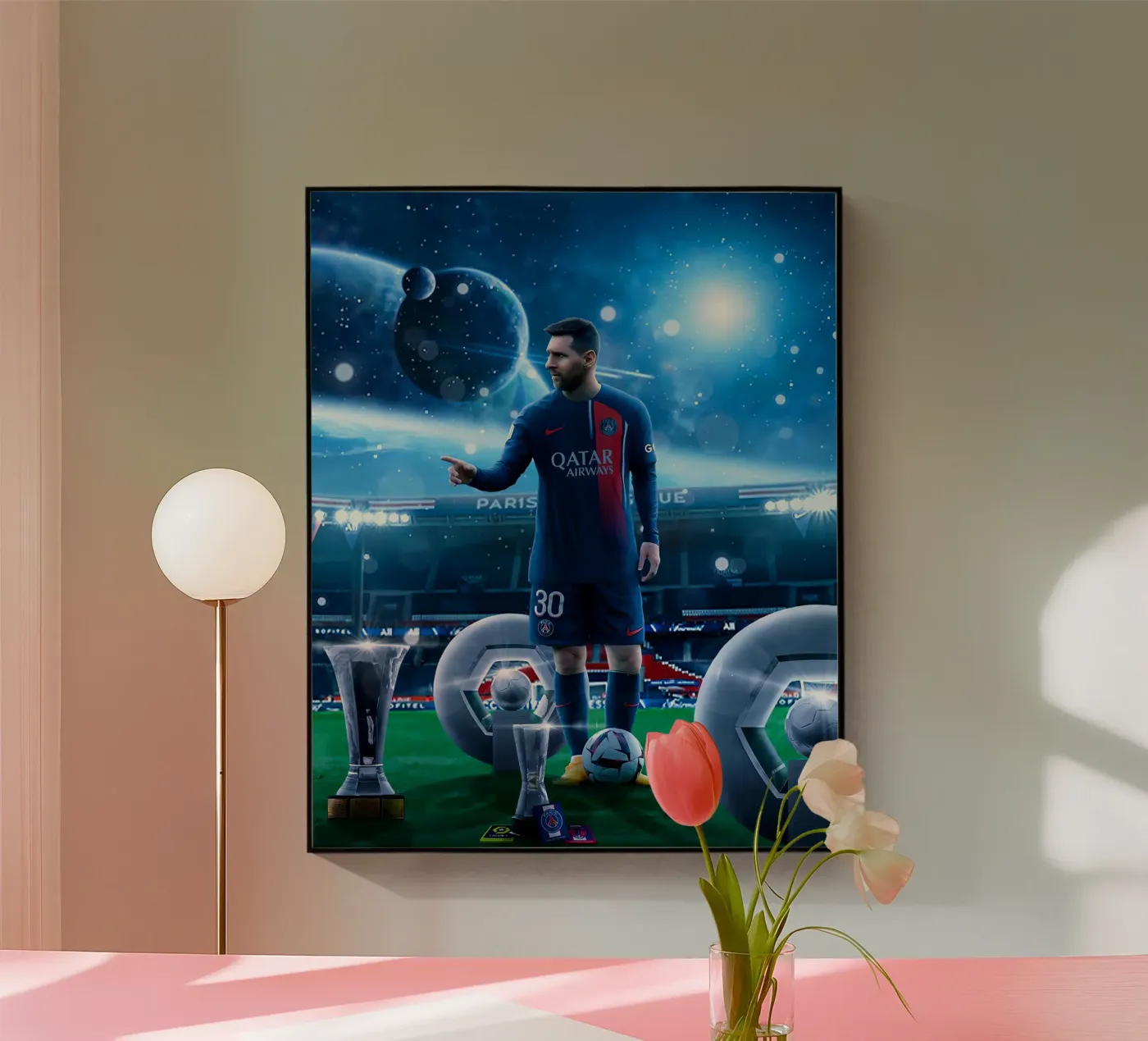 Lionel Messi plexiglass da Agus Creative