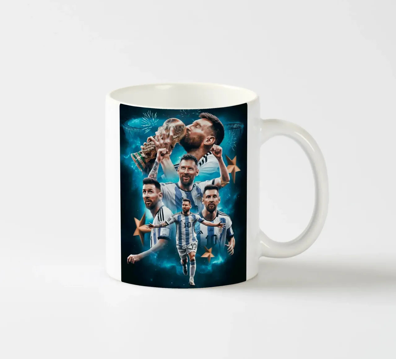 Lionel Messi tazza in ceramica da Agus Creative