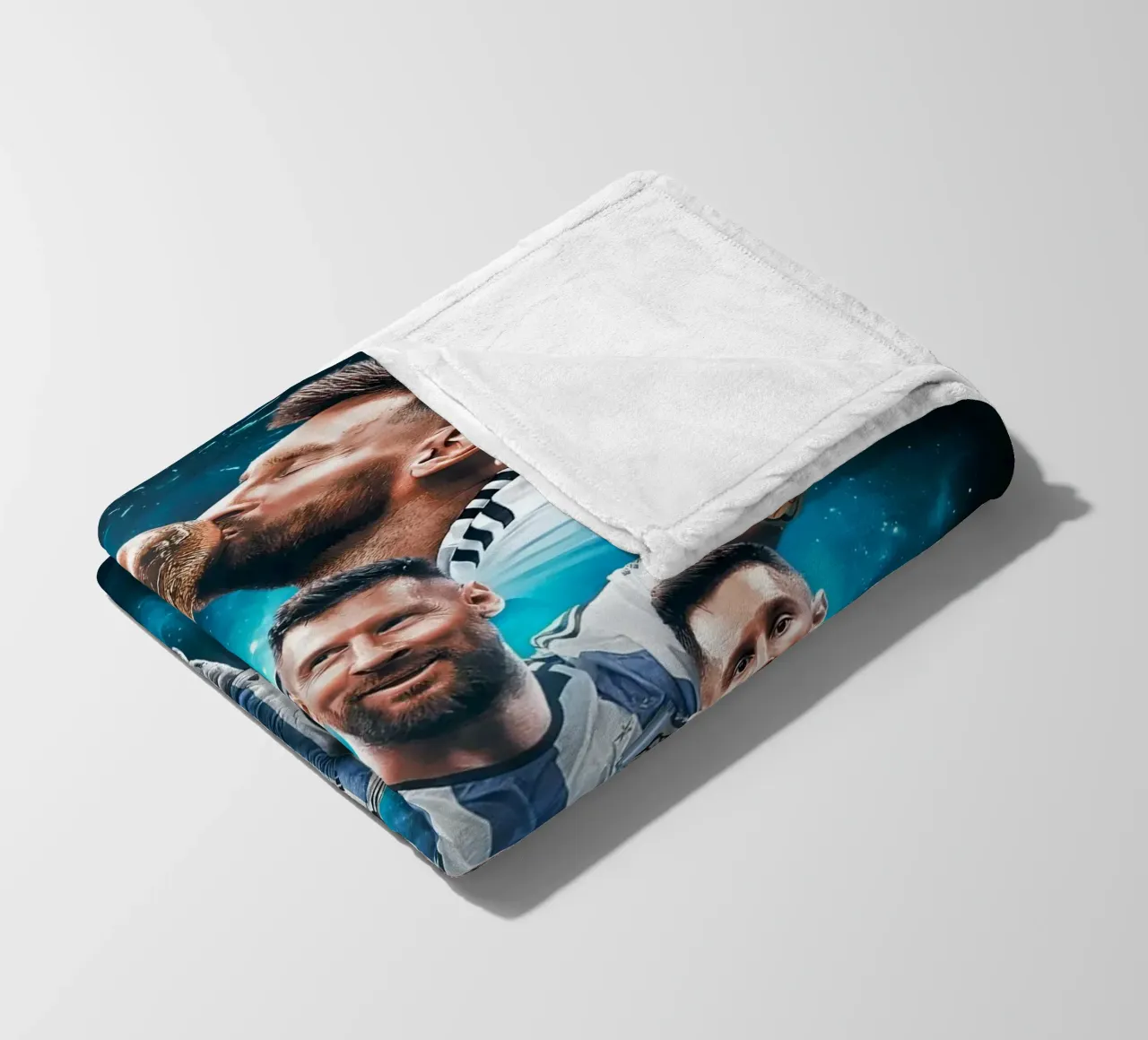 Lionel Messi coperta in pile da Agus Creative