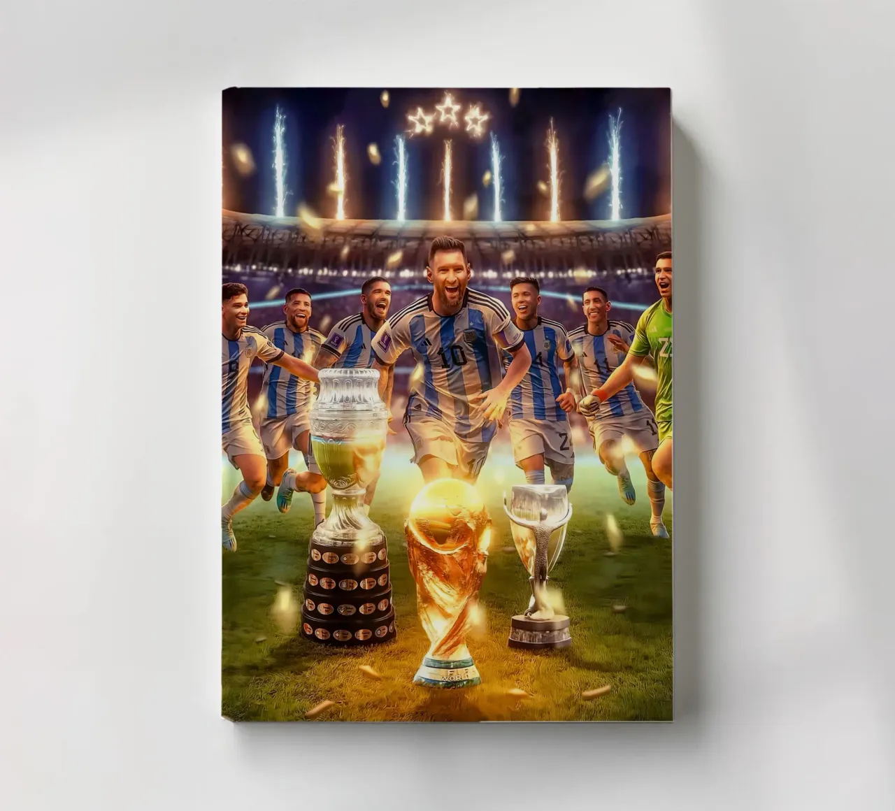 Lionel Messi notebook by Agus Creative