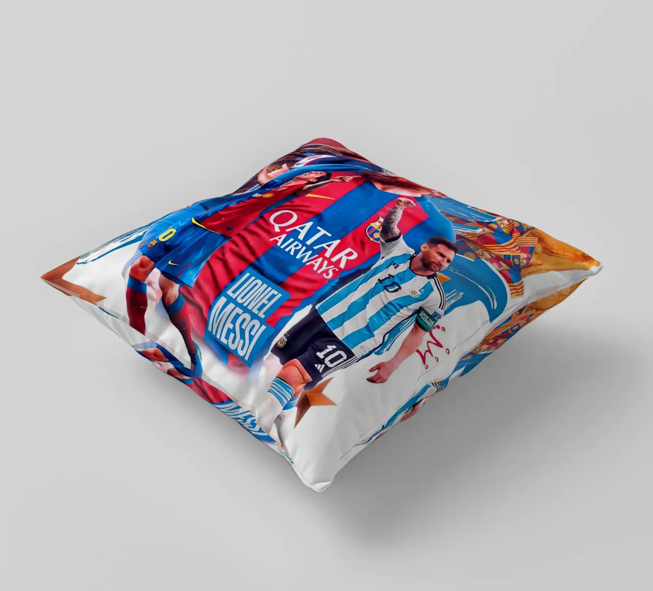 Lionel Messi cuscino da Agus Creative