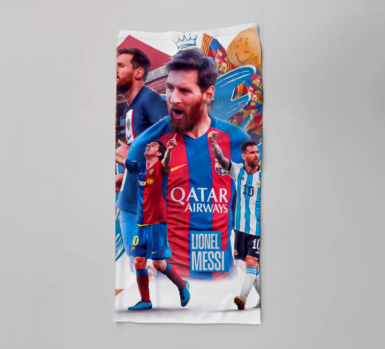 Lionel Messi asciugamano da bagno da Agus Creative