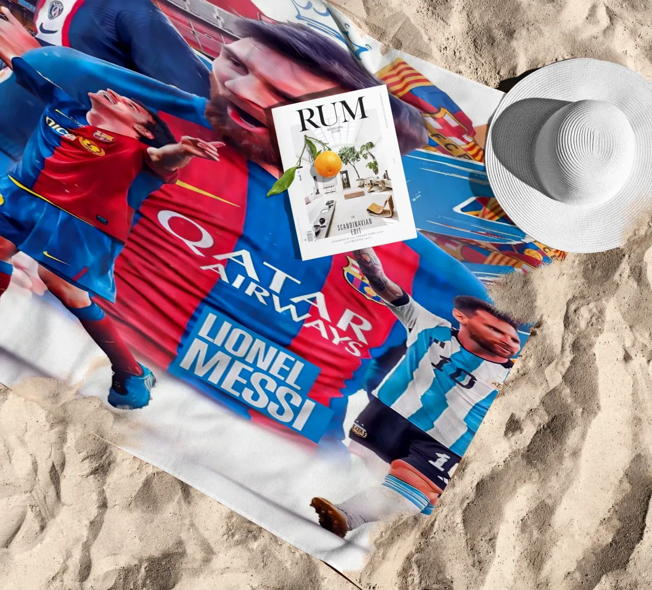 Lionel Messi telo mare da Agus Creative