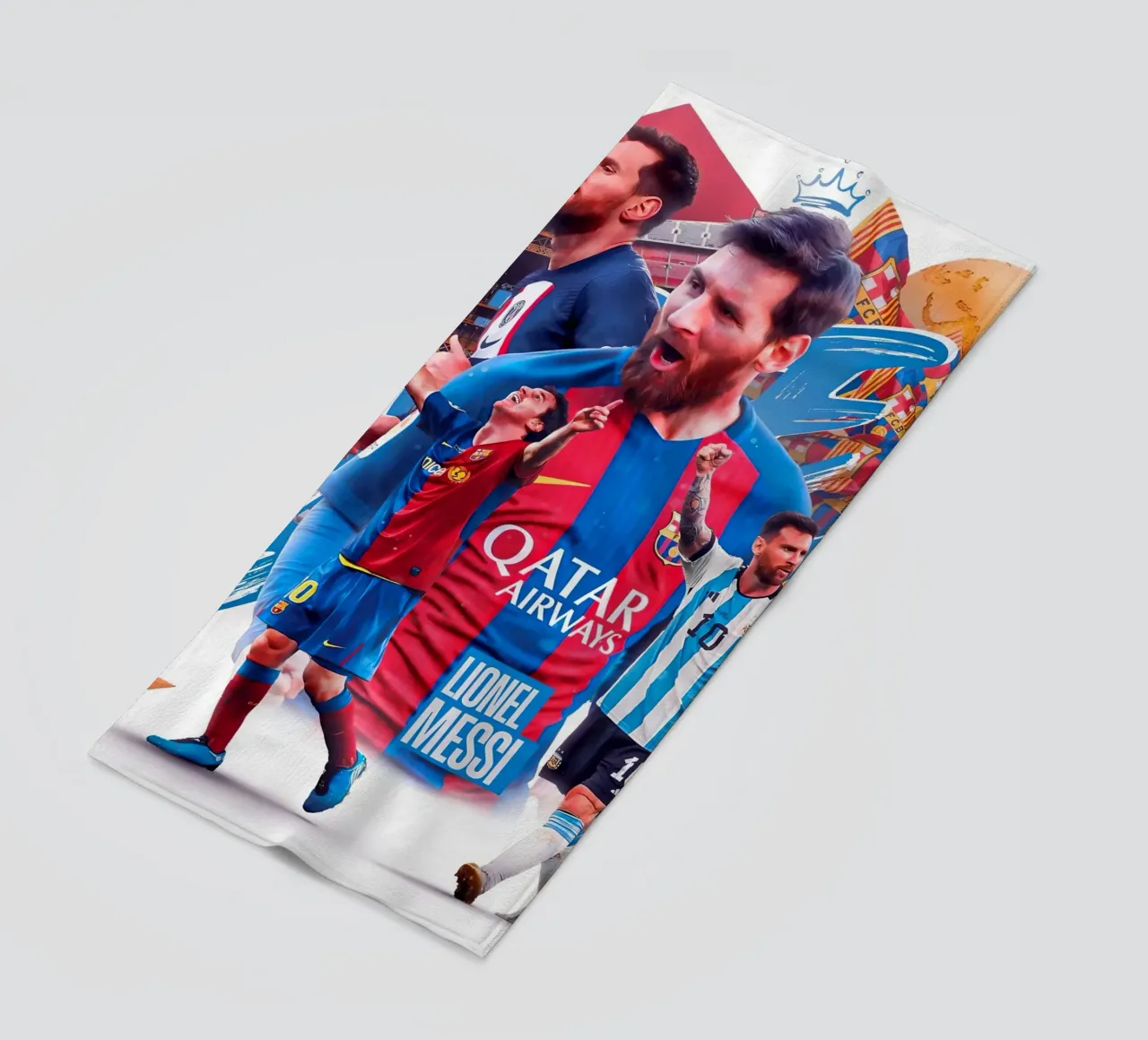 Lionel Messi telo mare da Agus Creative