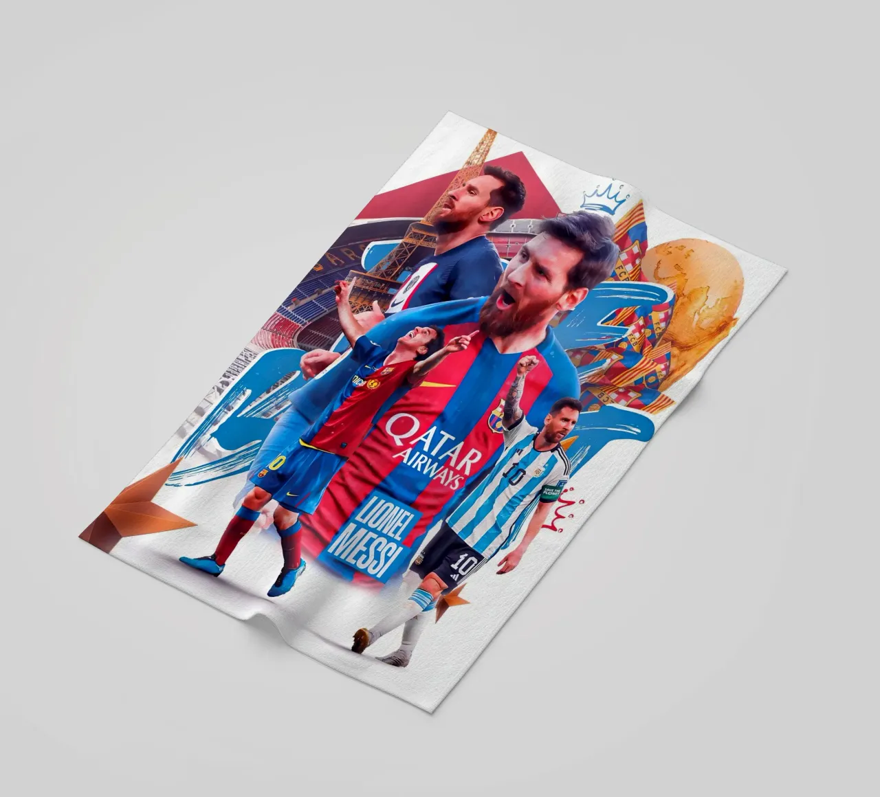Lionel Messi telo mare da Agus Creative