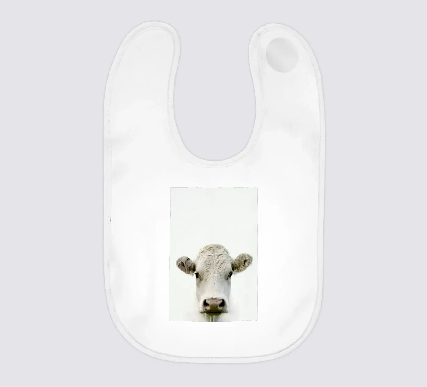Blanche Cow bavaglino da Natural Kingdom