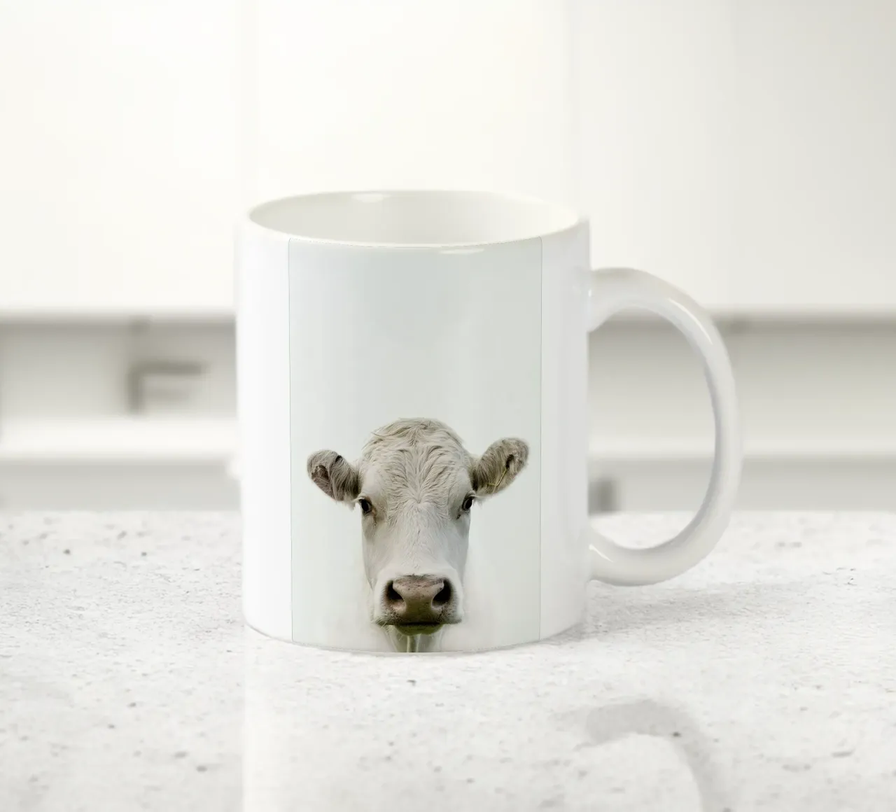 Blanche Cow tazza in ceramica da Natural Kingdom