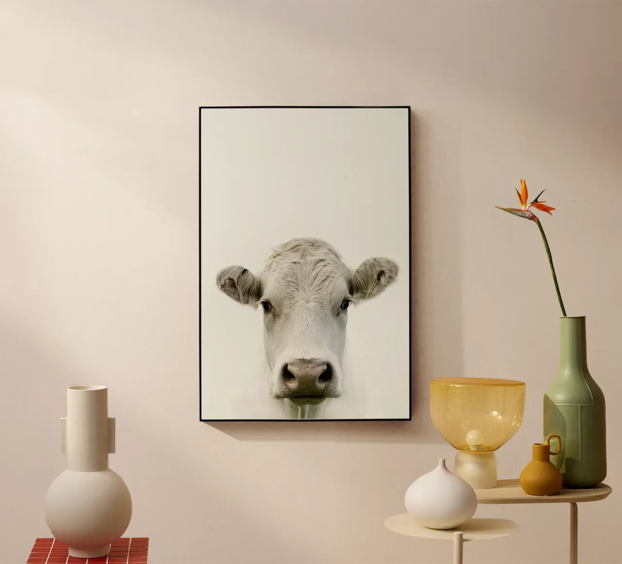Blanche Cow plexiglass da Natural Kingdom