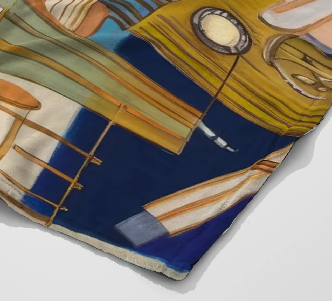 Abstract Symfonie Canvas fleecedeken van Beach Palette