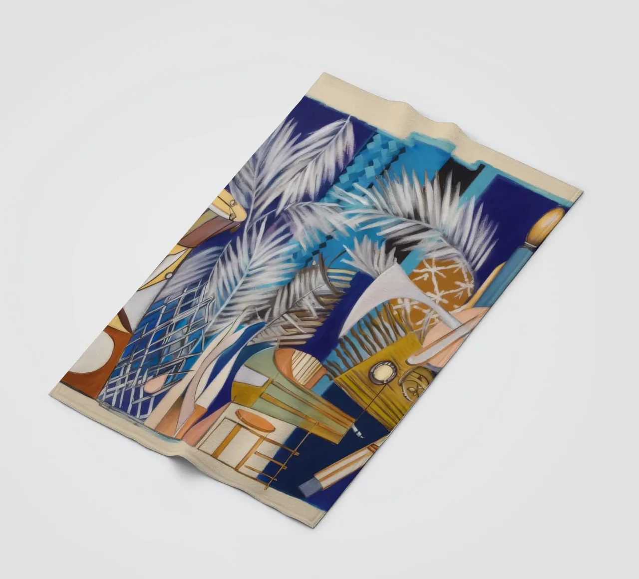 Abstract Symfonie Canvas fleecedeken van Beach Palette