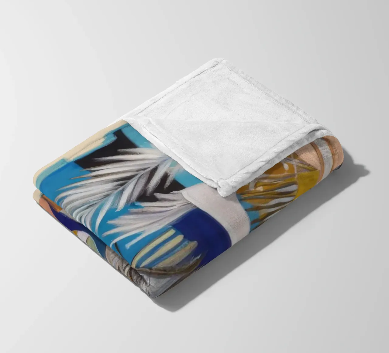 Abstract Symfonie Canvas fleecedeken van Beach Palette