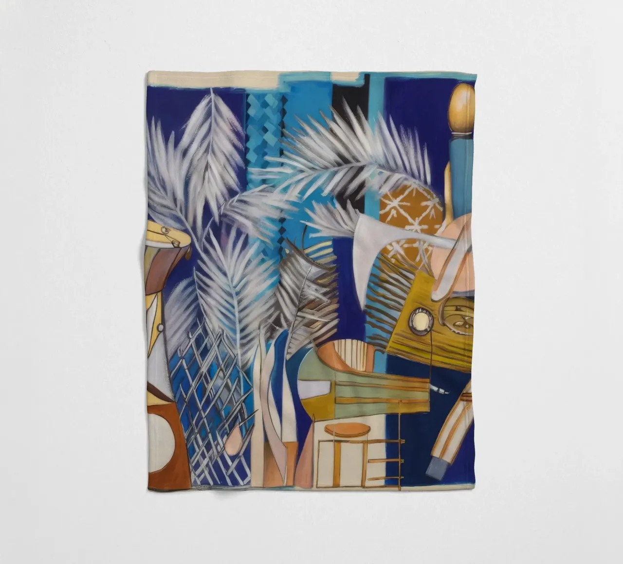 Abstract Symfonie Canvas fleecedeken van Beach Palette