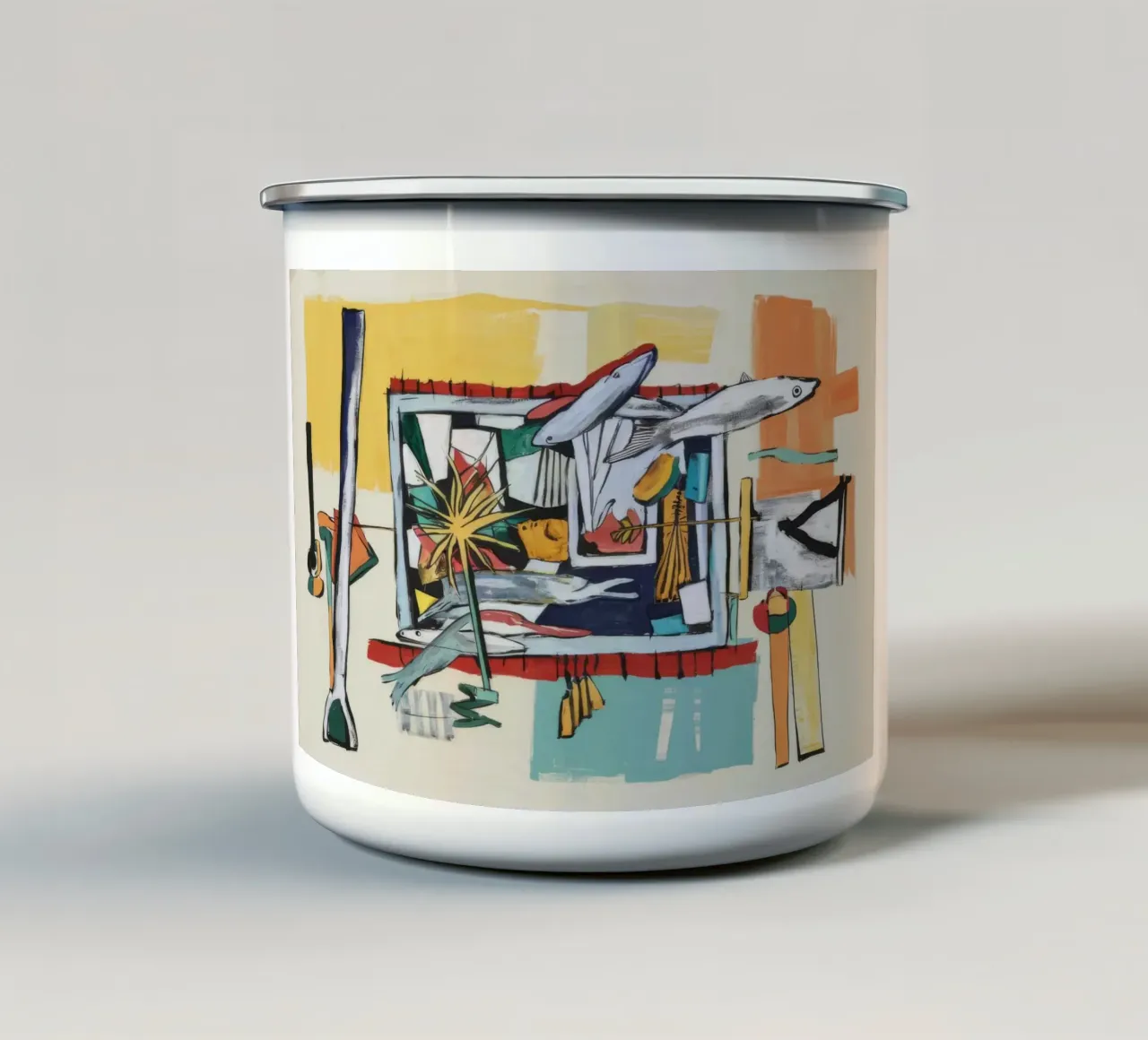 Tela Tropical Dreamscape tazza in smalto da Beach Palette