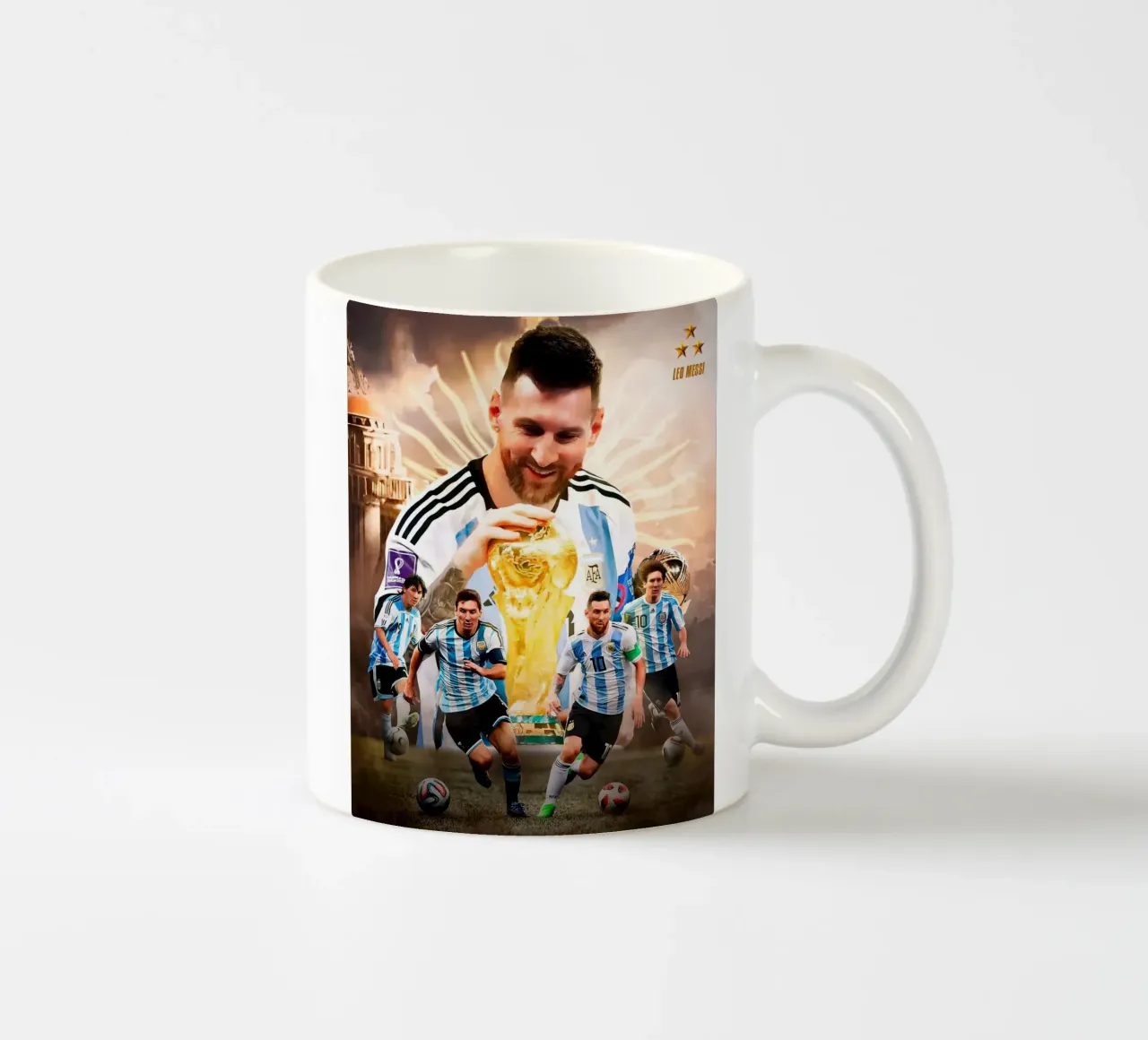Lionel Messi tazza in ceramica da Agus Creative