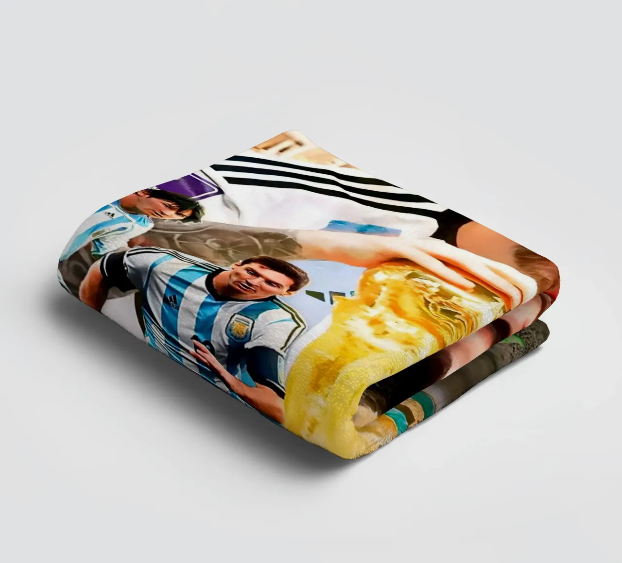 Lionel Messi towel by Agus Creative
