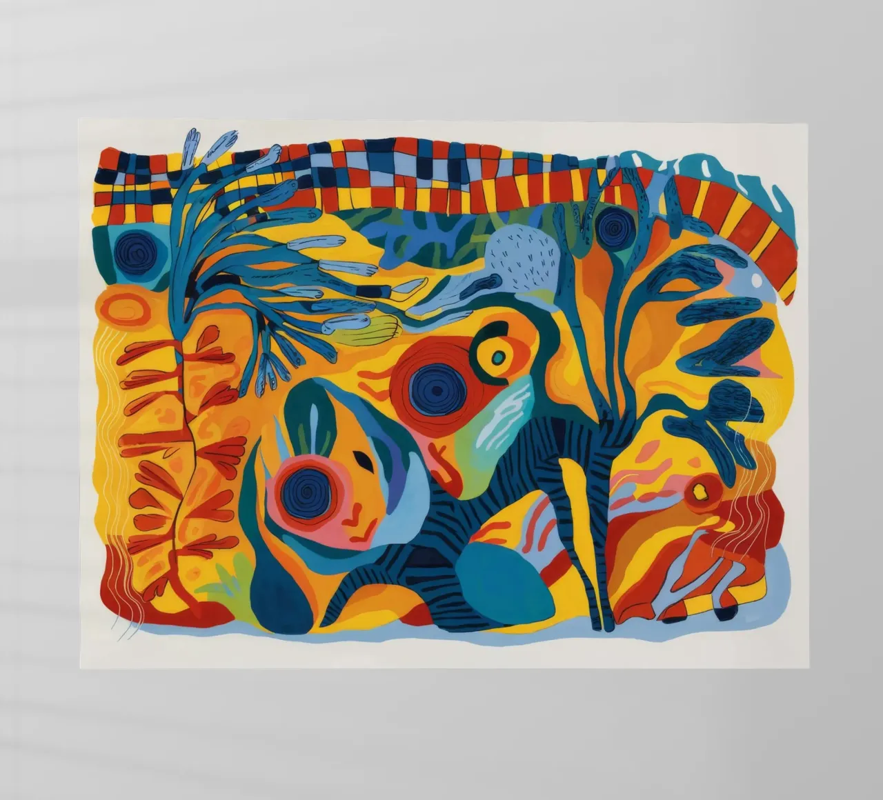 Tela Palm Oasis pellicola backlit da Beach Palette