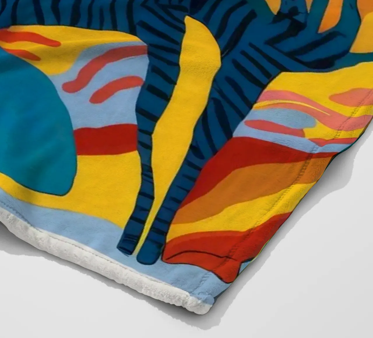 Tela Palm Oasis coperta in pile da Beach Palette
