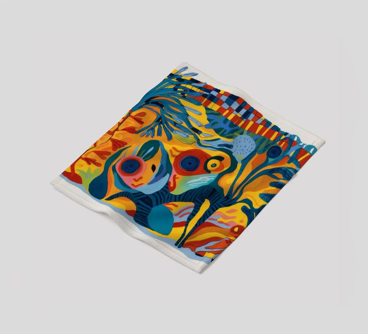 Tela Palm Oasis coperta in pile da Beach Palette