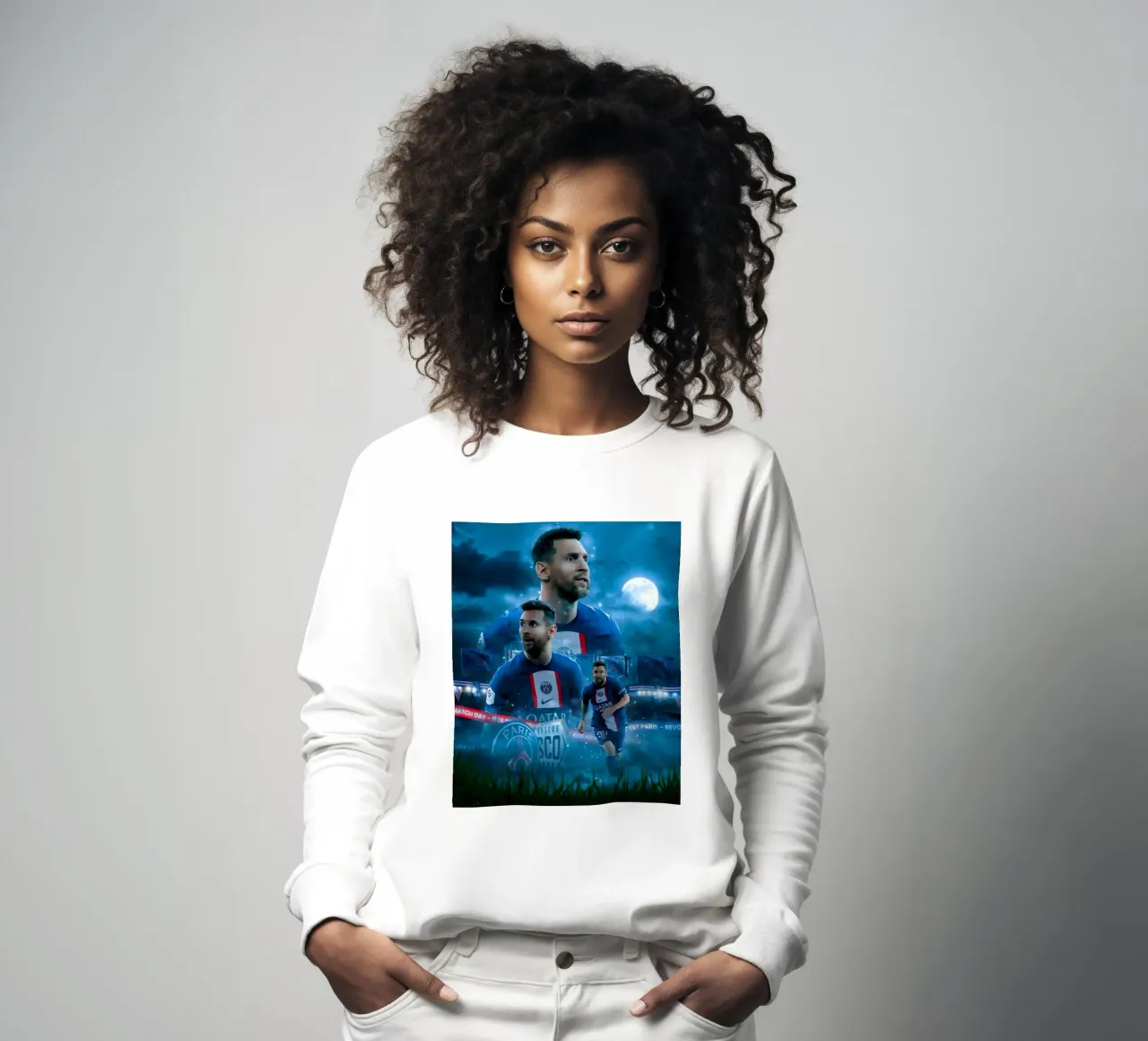 Lionel Messi felpa da Agus Creative