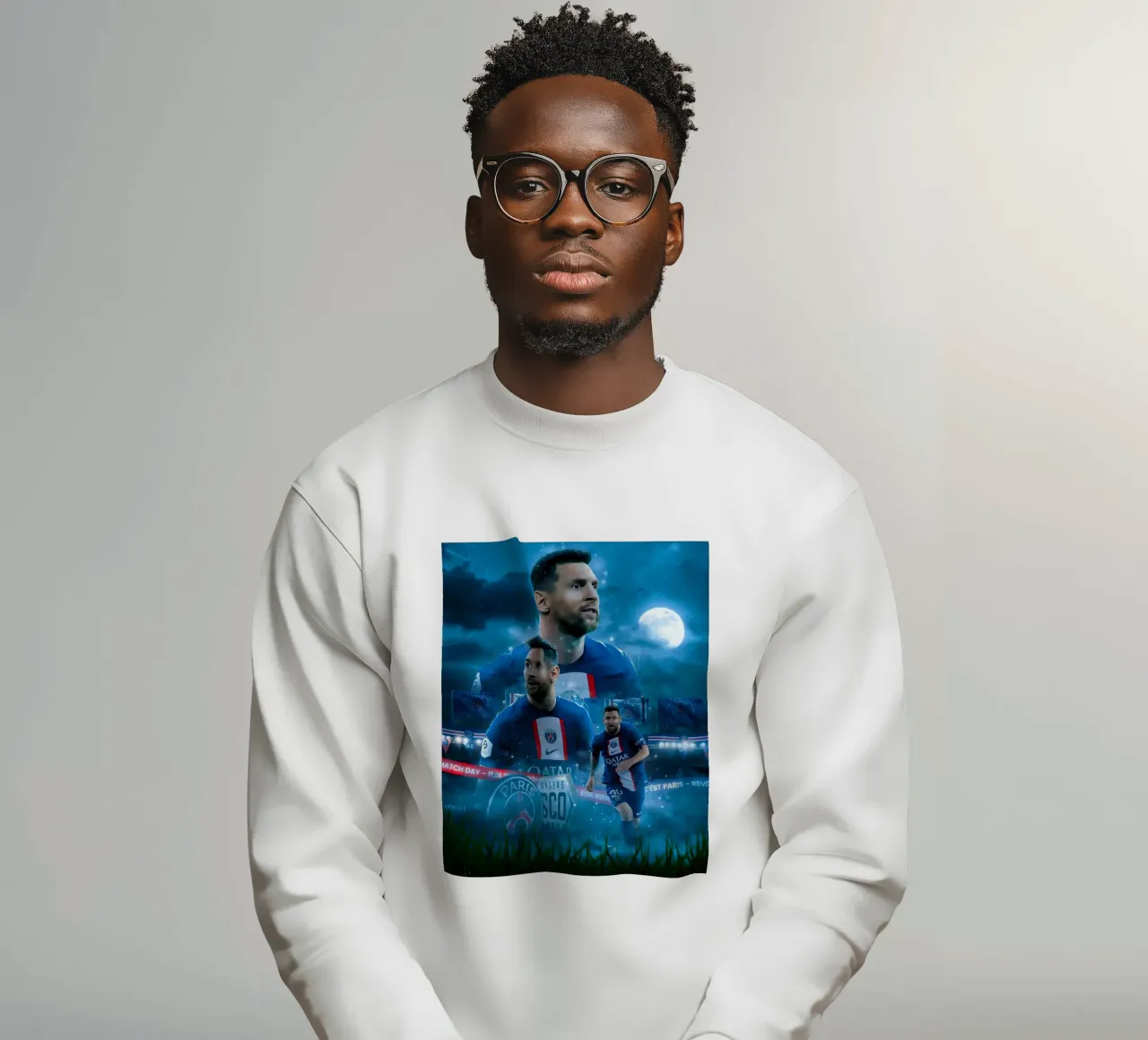 Lionel Messi felpa da Agus Creative