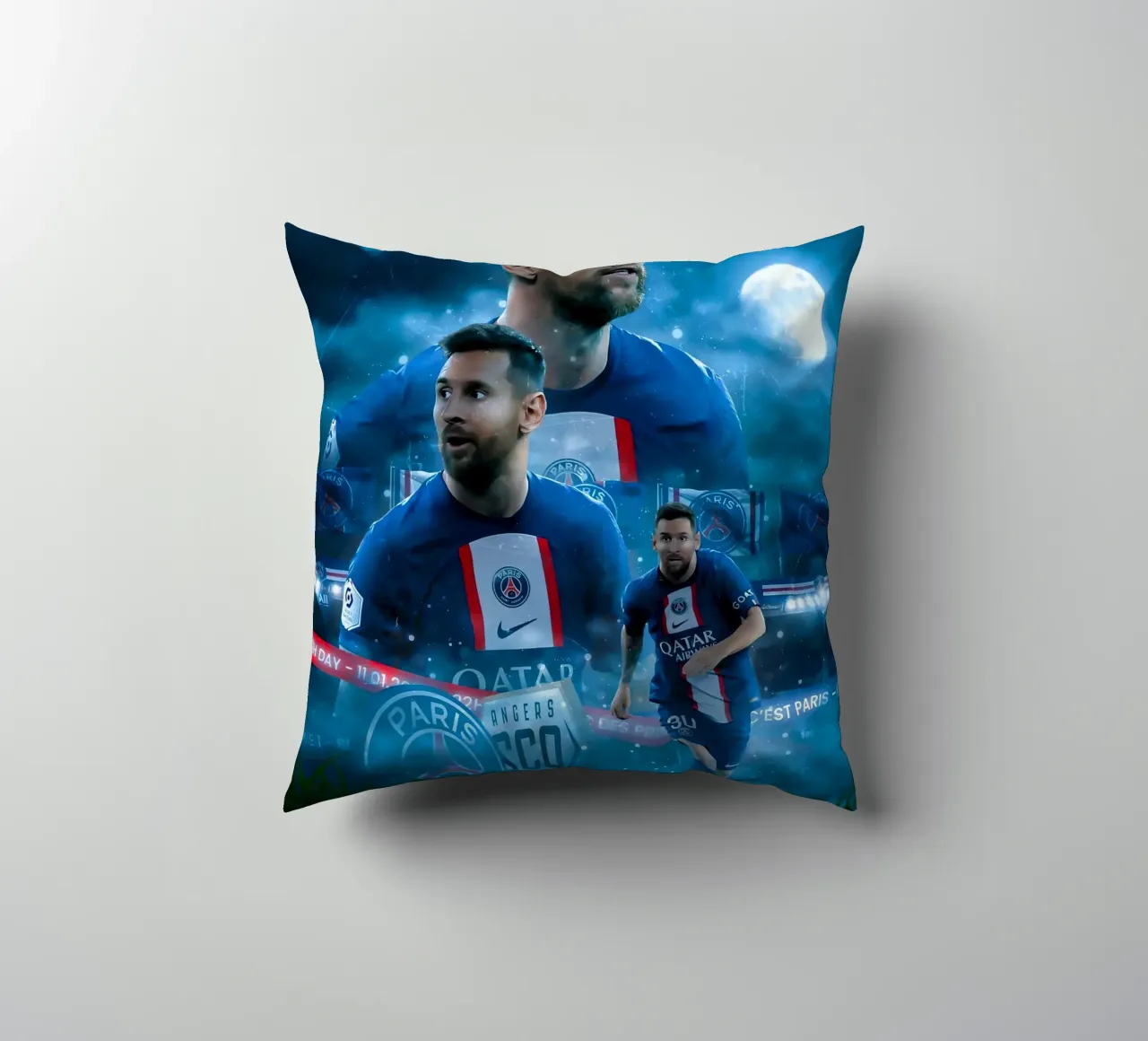 Lionel Messi cuscino da Agus Creative
