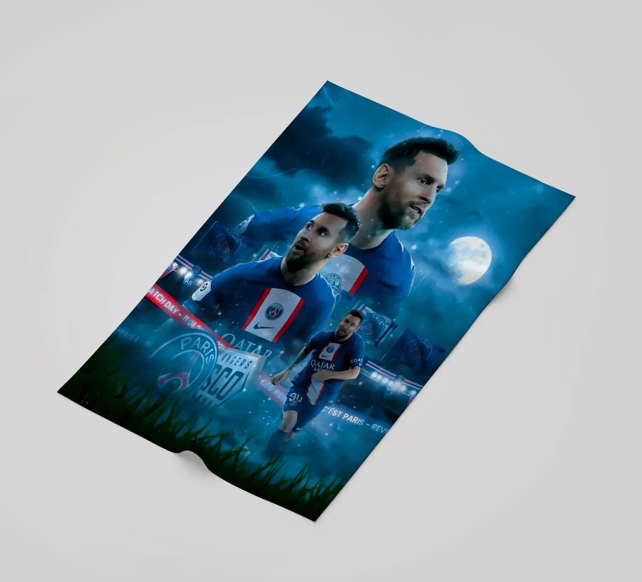 Lionel Messi telo mare da Agus Creative